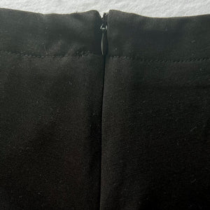 Lachere Black Mini Skirt - Pleated - Premium Jersey - Ianna