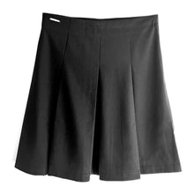 Black pleated skirts for women A line work  business office designer size 4 6  8 10 12 14 lachere above the knee length Skirts for Teenage girls and women. Circle Skirts, flippy skirts, A-line Skirts, school skirts, smart casual, School skater skirts, black skater skirt, Black skirts for teenage girls, Girls black skirts, black skirts for school, school uniform skirts. Skirts for work, skirts for college, skirts for sixth form, skirts for uni, casual skirts for teens. Lachere