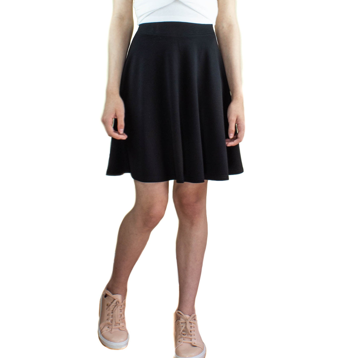 Skater skirt length online