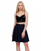 Black Skater Skirt - Premium Jersey