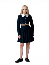 Black Skater Skirt - Premium Jersey