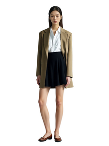 Black Skater Skirt - Short - Premium Jersey