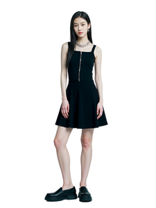 Black Skater Skirt - Short - Premium Jersey