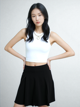 Girls’ Black Premium Jersey Short School Skirt