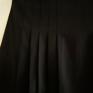 Women's Black Pleated Skirts - Above the knee Length - Kiera