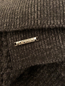 LACHERE Black knit Hoodie