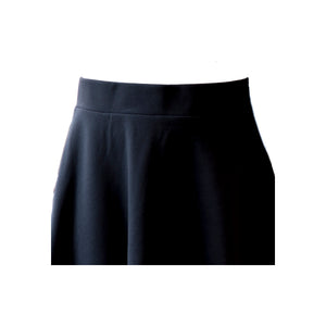 LACHERE Black Skater Skirt | Knee Length - LACHERE